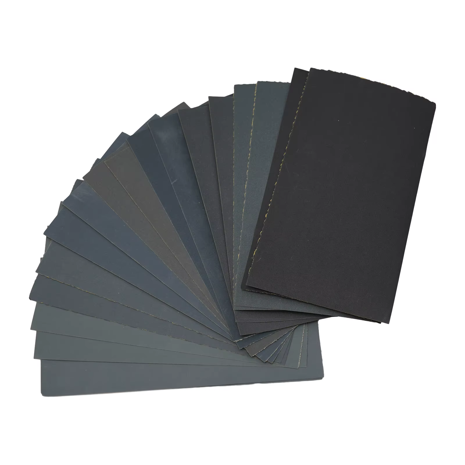 18pc papier de verre 400-3000grit papier de verre eau/sèche papier abrasif outil pour le ponçage du bois métal feuille de polissage outil de ponçage