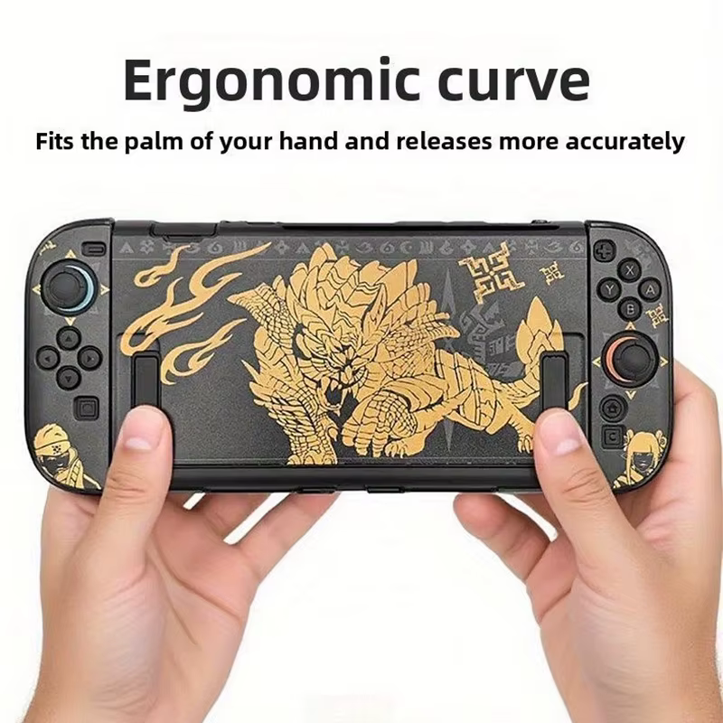 Étui rigide Anime pour Nintendo Switch 2, coque de protection pour dock Switch 2, étui de protection séparé, coque PC, étui pour console de jeu NS2
