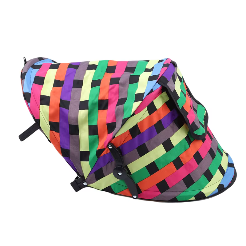 Pare-soleil pour poussette de bébé, capot de Protection, couverture d'auvent, accessoires de poussette, visière assise et couchée
