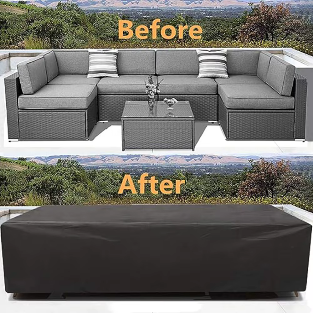 Ensemble de housses universelles pour meubles de jardin