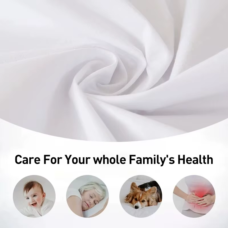 Drap-housse imperméable, housse de literie, gril de lit, housse de matelas pour document solide, housse de protection de lit pour chambre à coucher, chambre d'amis