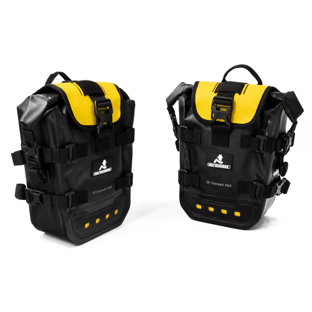 Sac à dos multifonctionnel en PVC anti-fuite de pluie, sac de protection pour barre de moto, résistant à l'usure, imperméable, sac de protection pour pare-chocs