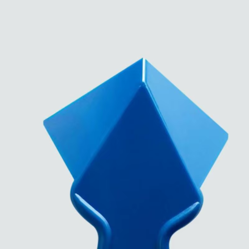 Grattoir d'angle en plastique pour cloisons sèches