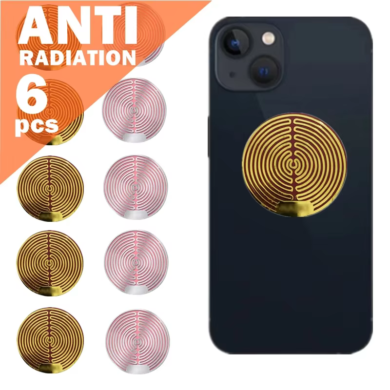 Protection EMF autocollants anti-rayonnement boucliers de téléphone portable pour téléphones intelligents ordinateurs portables ordinateur iPad et tous les appareils électroniques