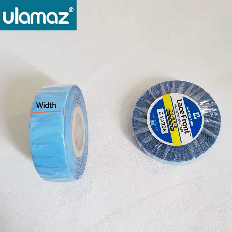 Rubans adhésifs bleus pour le bain