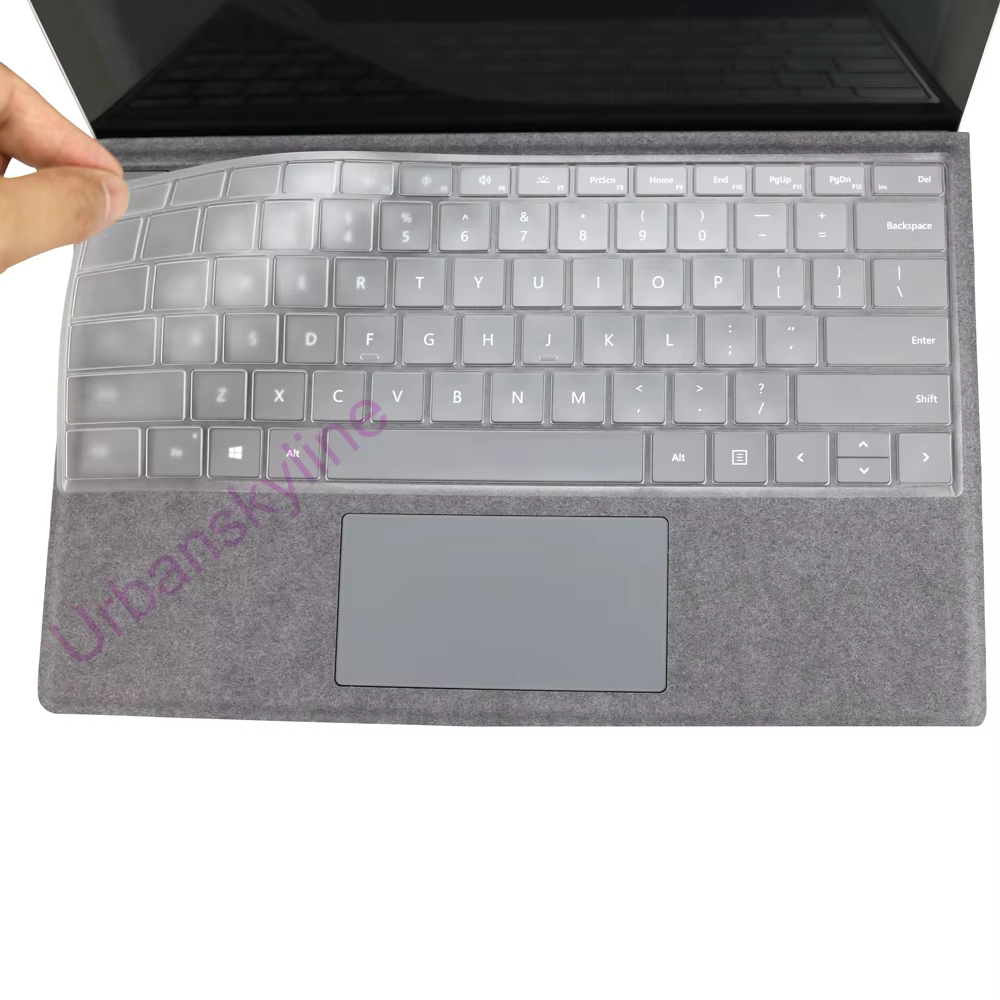 Housse de clavier pour Surface Pro 11 12 13 9 8 7 6 5 4 3 2X7 + Plus 10 pour Microsoft Book GO RT, étui de protection en Silicone
