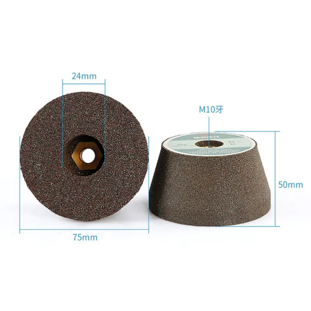 Disque de ponçage émeri pour meuleuse d'angle