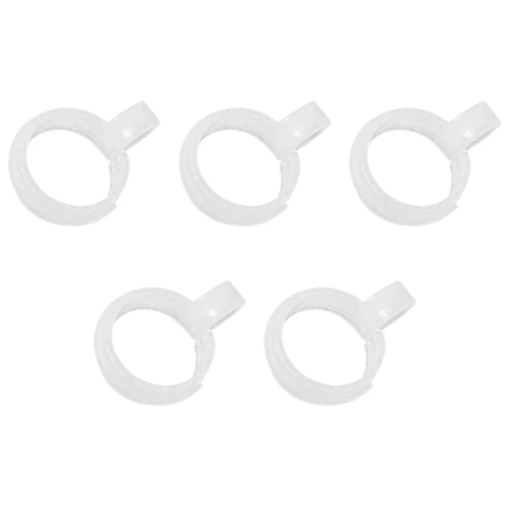 Lot de 5 pinces à rouleaux croisés