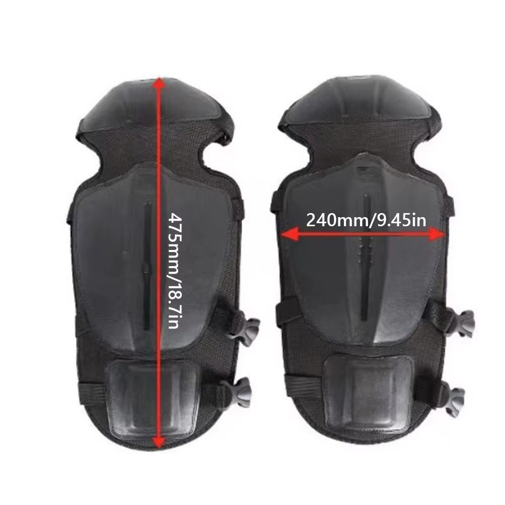 Protection des jambes Genouillères antidérapantes Conception antidérapante Protection anti-collision Genouillères anti-collision Genouillères de moto