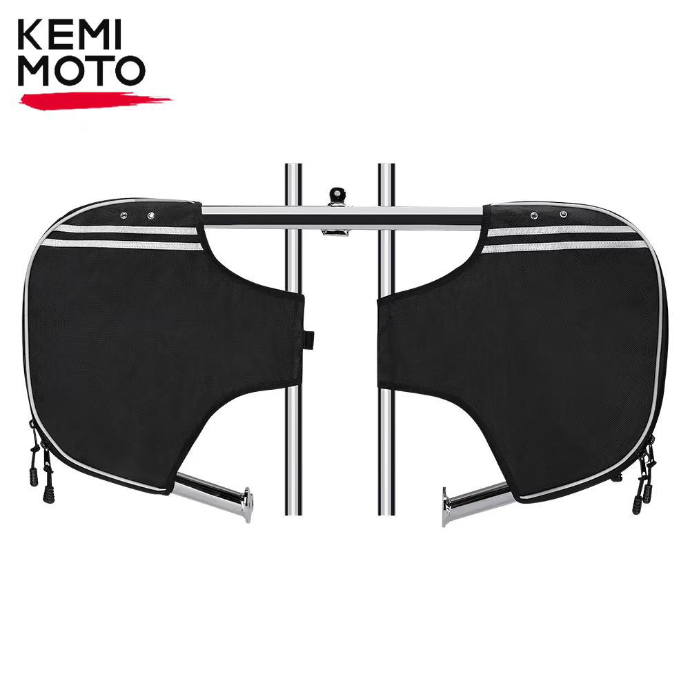 Jambières de Protection pour Street Glide, pour moto Road King Electra, sac de Protection, jambières de motocyclette, souples, 1980 – 2019