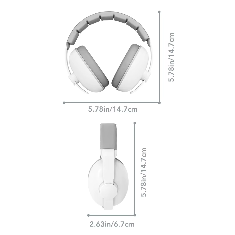 Protège-oreilles anti-bruit pour bébé, protection auditive pour nourrissons et tout-petits