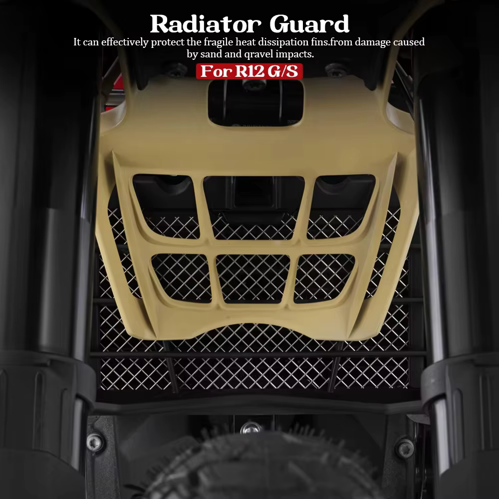 Protection de radiateur moto R12 G/S, grille de protection de radiateur, protection de refroidisseur d'huile pour BMW R 12 G/S R12GS 2026 2025