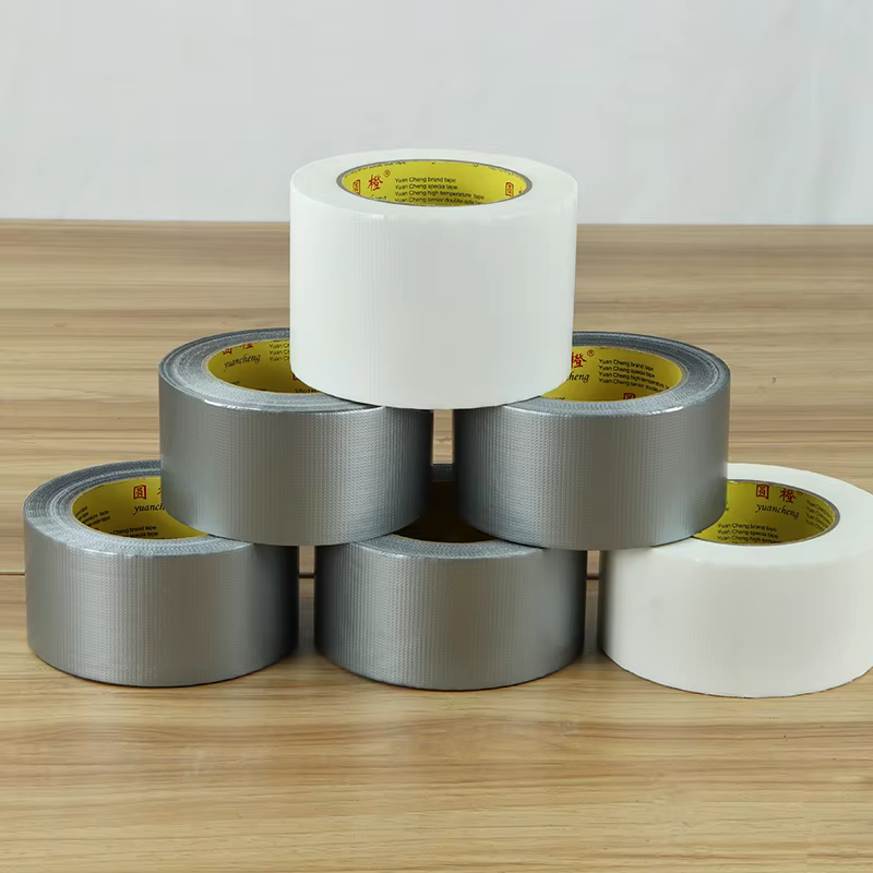 Rouleau de ruban adhésif en tissu Super collant argenté