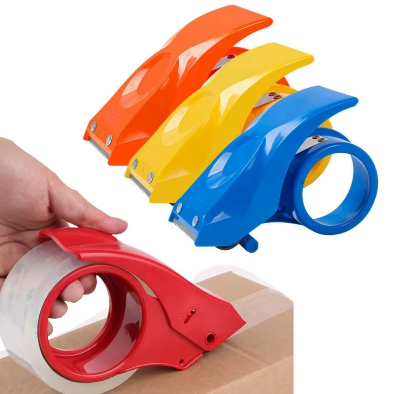 Distributeur de ruban adhésif portable avec support pour un rouleau