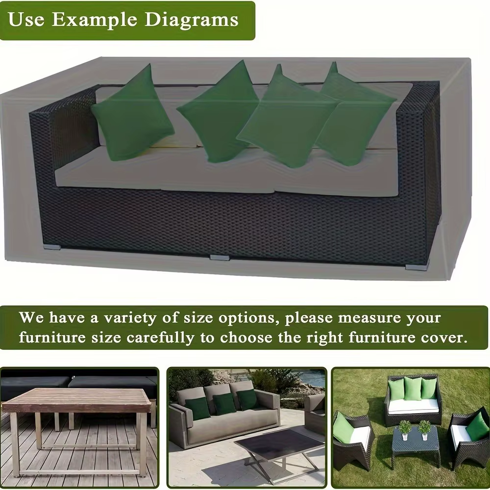 Housse de protection pour mobilier de jardin
