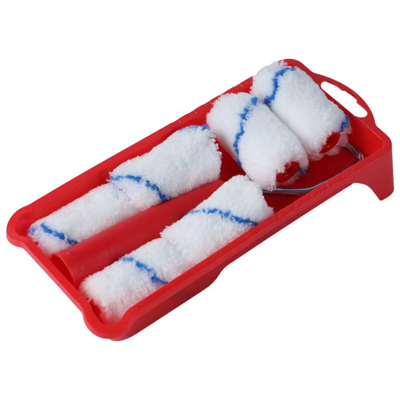 Rouleau à peinture de 2 pouces avec 6 couvercles