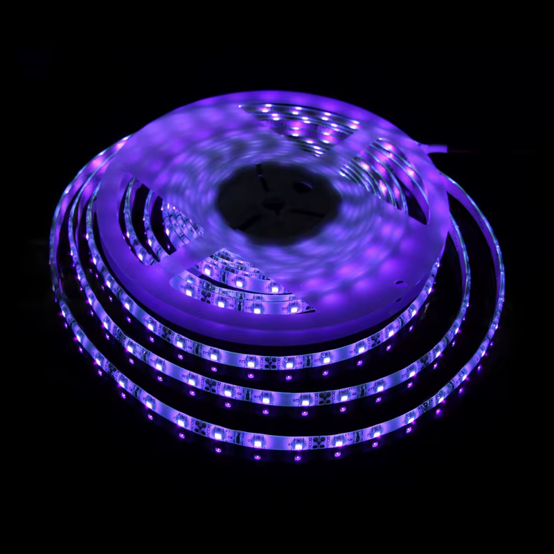 IP67 IP65 étanche UV Ultraviolet Flexible LED bande 12V 395-400nm extérieur violet scène fête DJ voiture danse bande