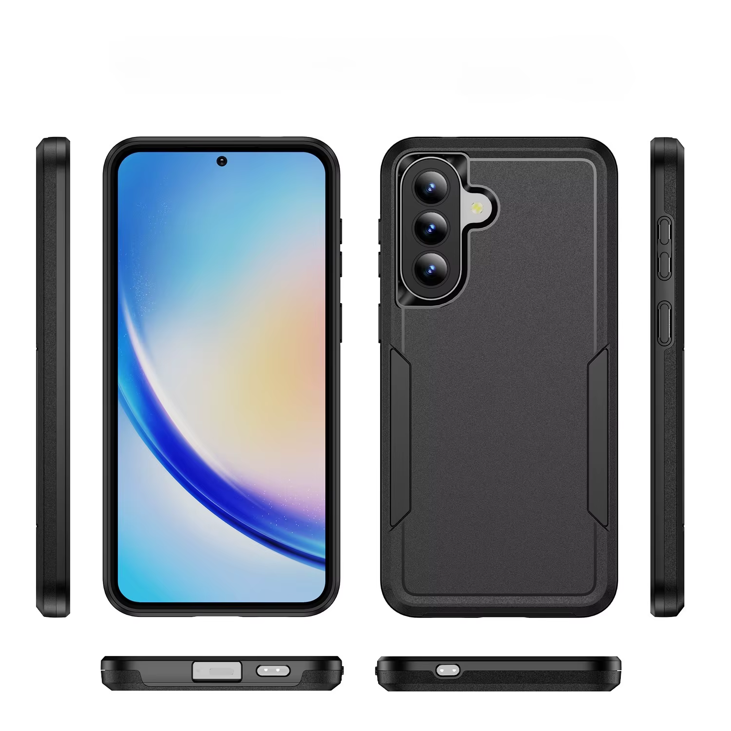 Meilleure coque de protection pour Samsung Galaxy A57 5G A 57 A17 A37 A56 A36 A16 A26 A55 A35 A15 A14 4G A54 S26 Ultra S25 FE S24 S23 Plus