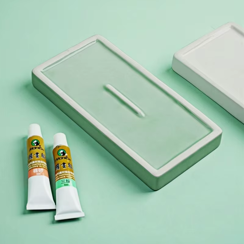 Palette multi-compartiments en céramique