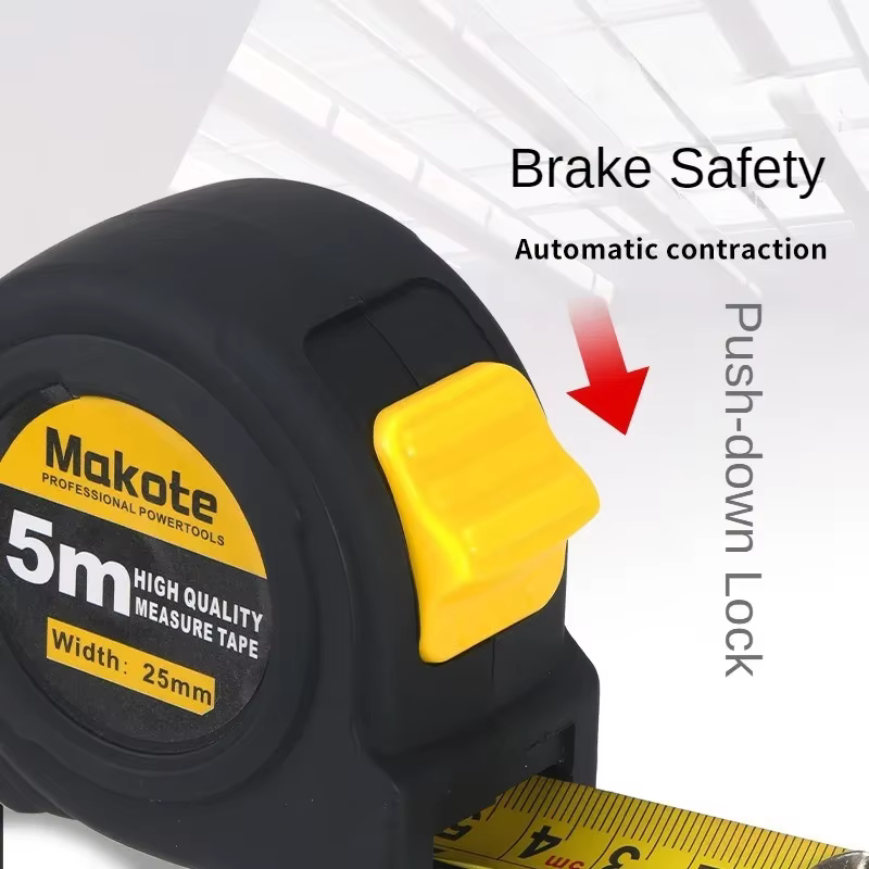 Ruban à mesurer 3M 5M 7.5M 10M précis clair métrique et pouce rétractable acier épaissi ménage mesure outils de travail du bois