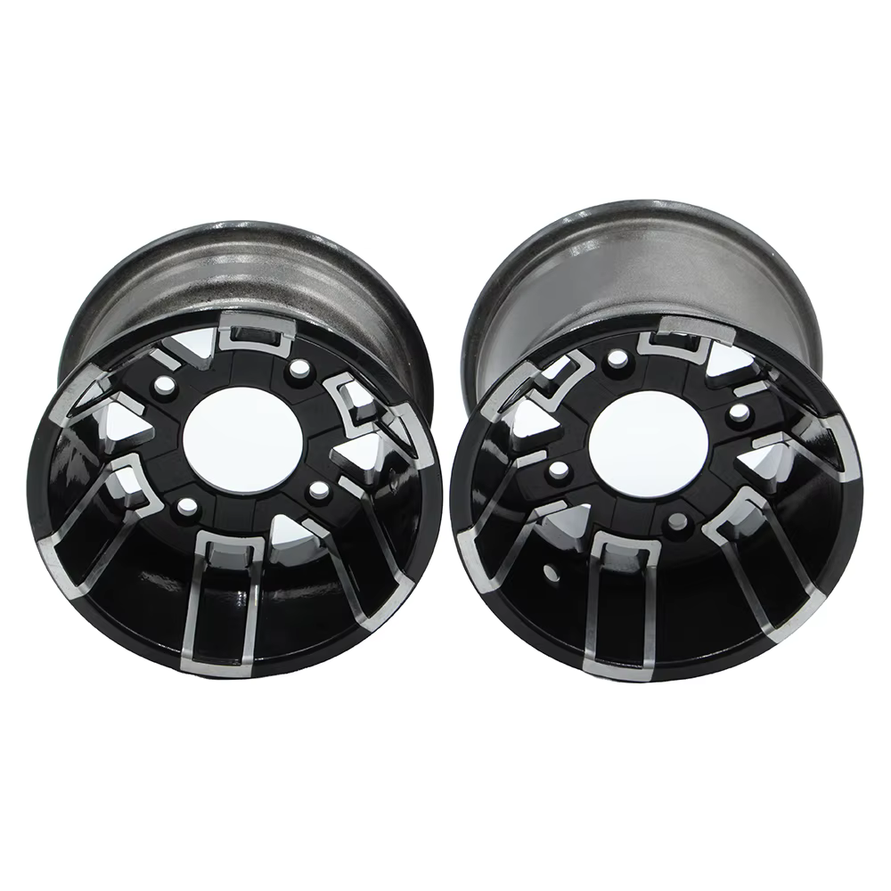 Roues en aluminium à vide de 8 pouces pour ATV, adaptées aux quads, motos à 4 roues, karts, pneus 19x7-8 18x9.50-8