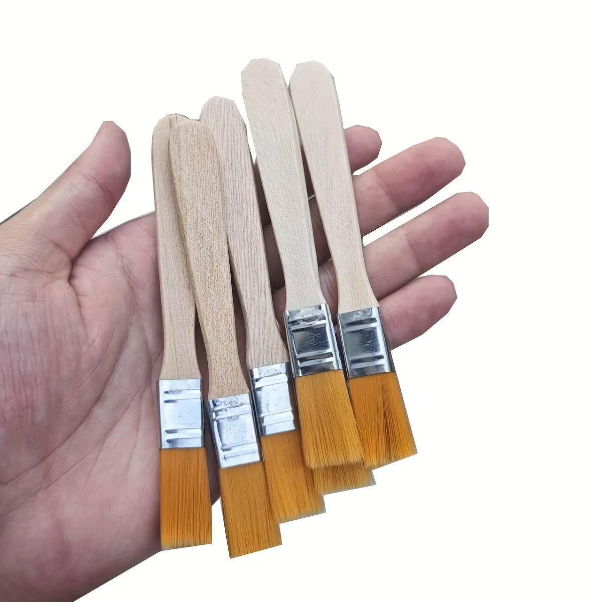 10 pièces pinceaux en nylon