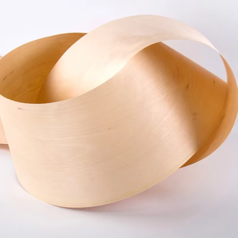 1 rouleau de placage de bouleau naturel