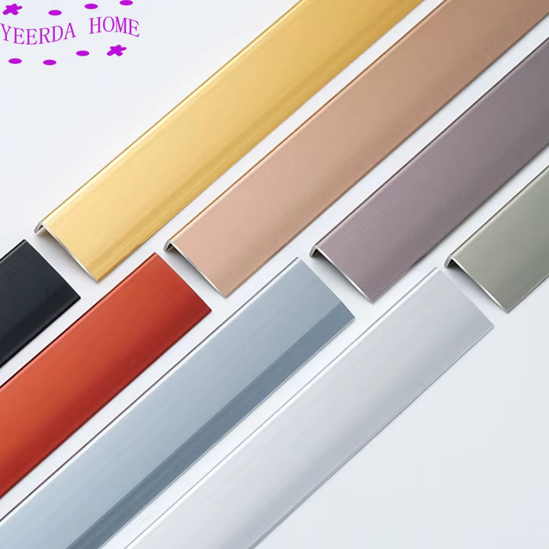 Bandes de protection d'angle de type L en alliage d'aluminium