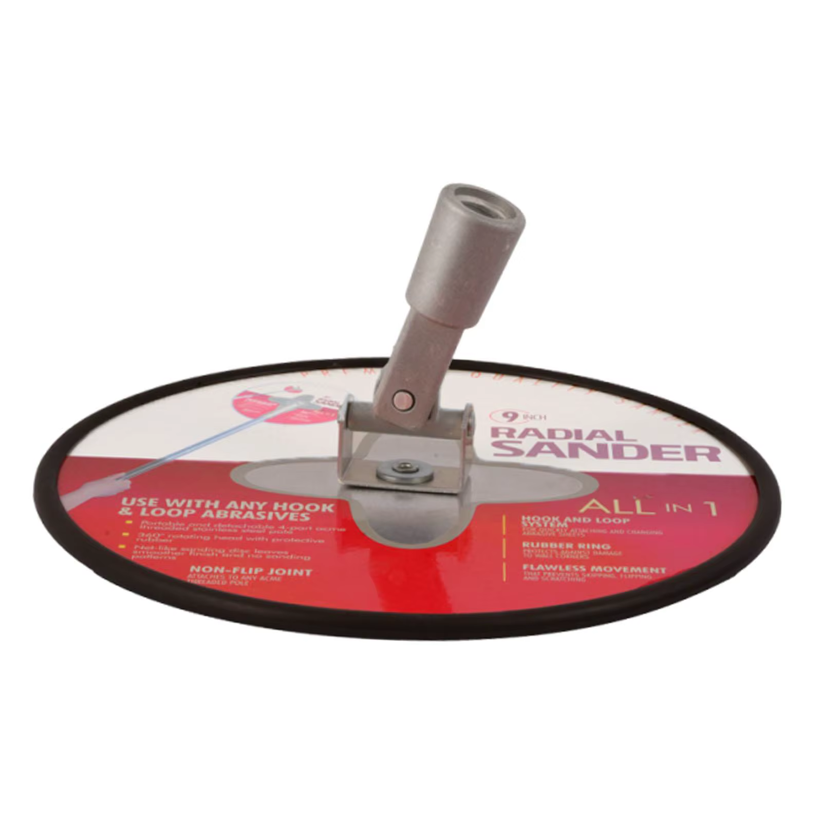 Ponceuse pour cloisons sèches à rotation 360°