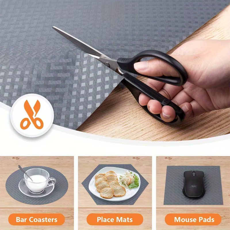 1 rouleau de revêtement pour étagères de cuisine