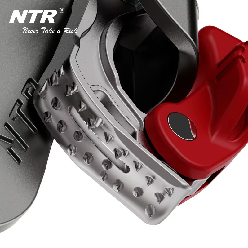 Escalade de poitrine en plein air, équipement de Protection Anti-chute, déclencheur pliable, équipement d'alpinisme