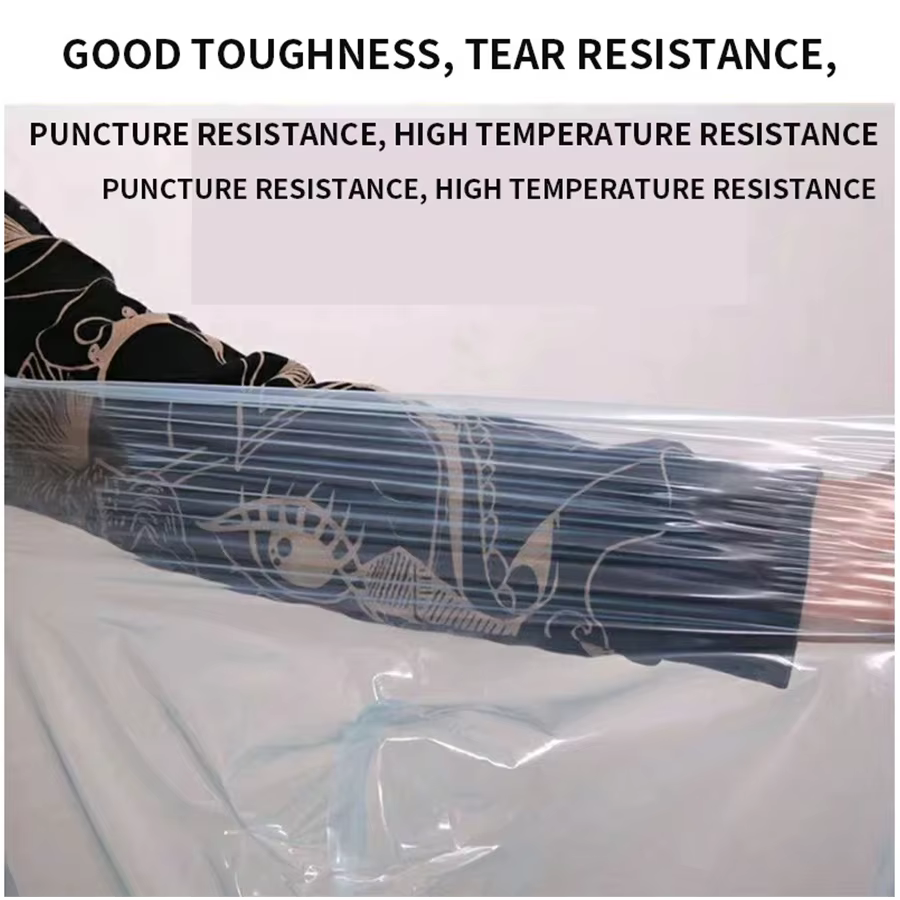 Juste transparente en polyéthylène pour jardin extérieur
