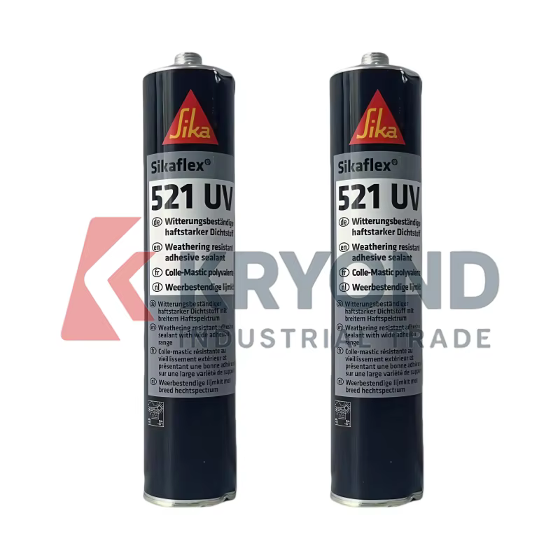 Sika Sikaflex 521 UV 300ml MS Mastic Polymère Adhésif Flexible Peintable pour Scellage de Joints Marine et Construction Automobile