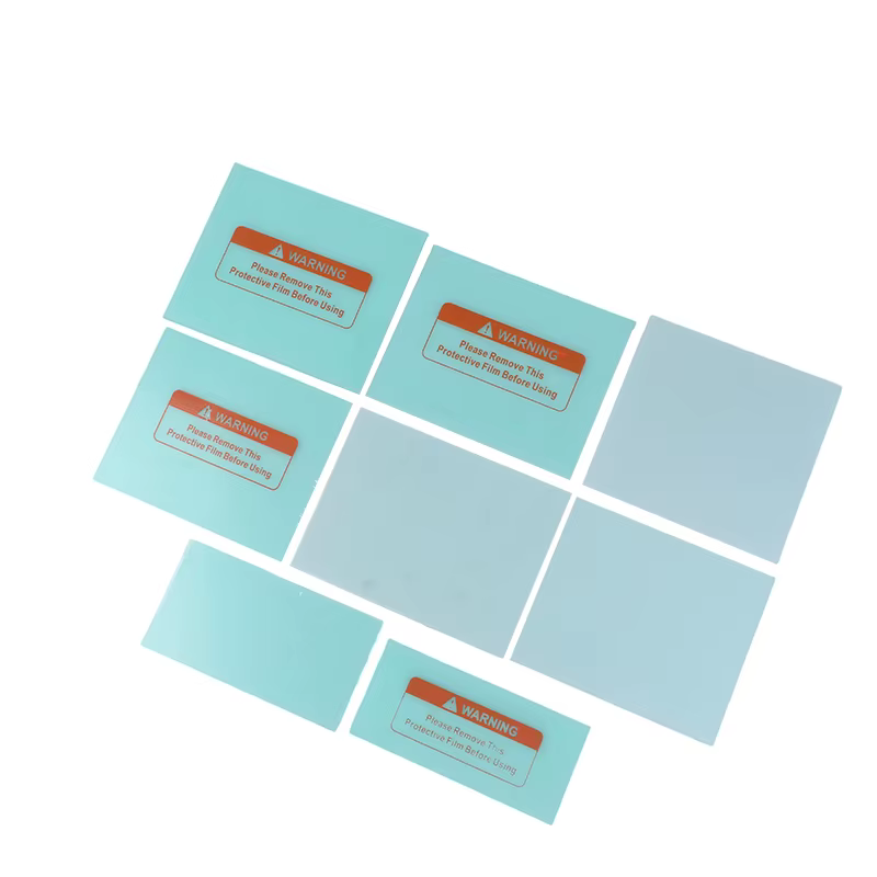 Plaque de protection en plastique (PC)
