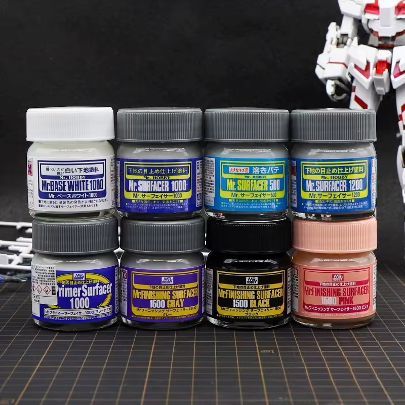Primaire à base d'eau 40 ml pour le remplissage et la peinture de figurines DIY