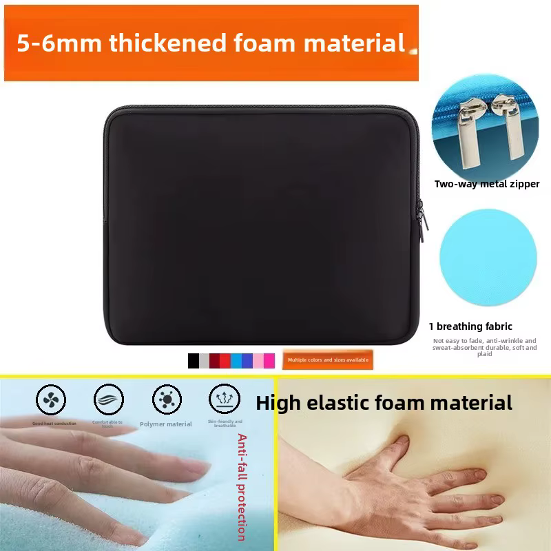 Étui de protection en mousse épaisse pour ordinateur portable de 14 pouces, tablette Apple, Huawei, Xiaomi, Lenovo, sac pour ordinateur portable, sac rembourré pour ordinateur