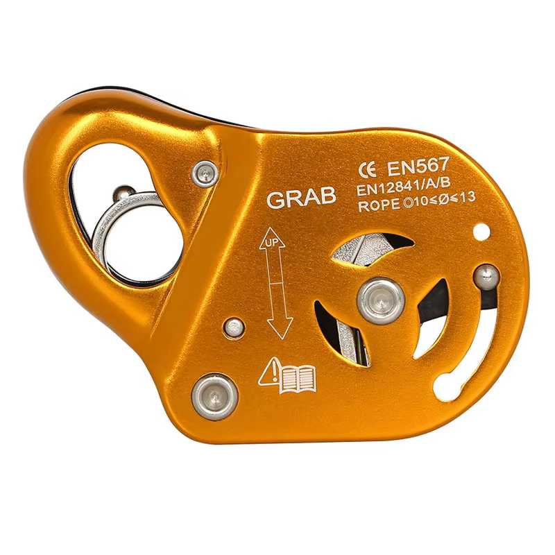 Équipement de sécurité pour gestion et descente d'escalade, dispositif de protection anti-chute, ascendeur perfectif, pince à UL, verrouillage automatique