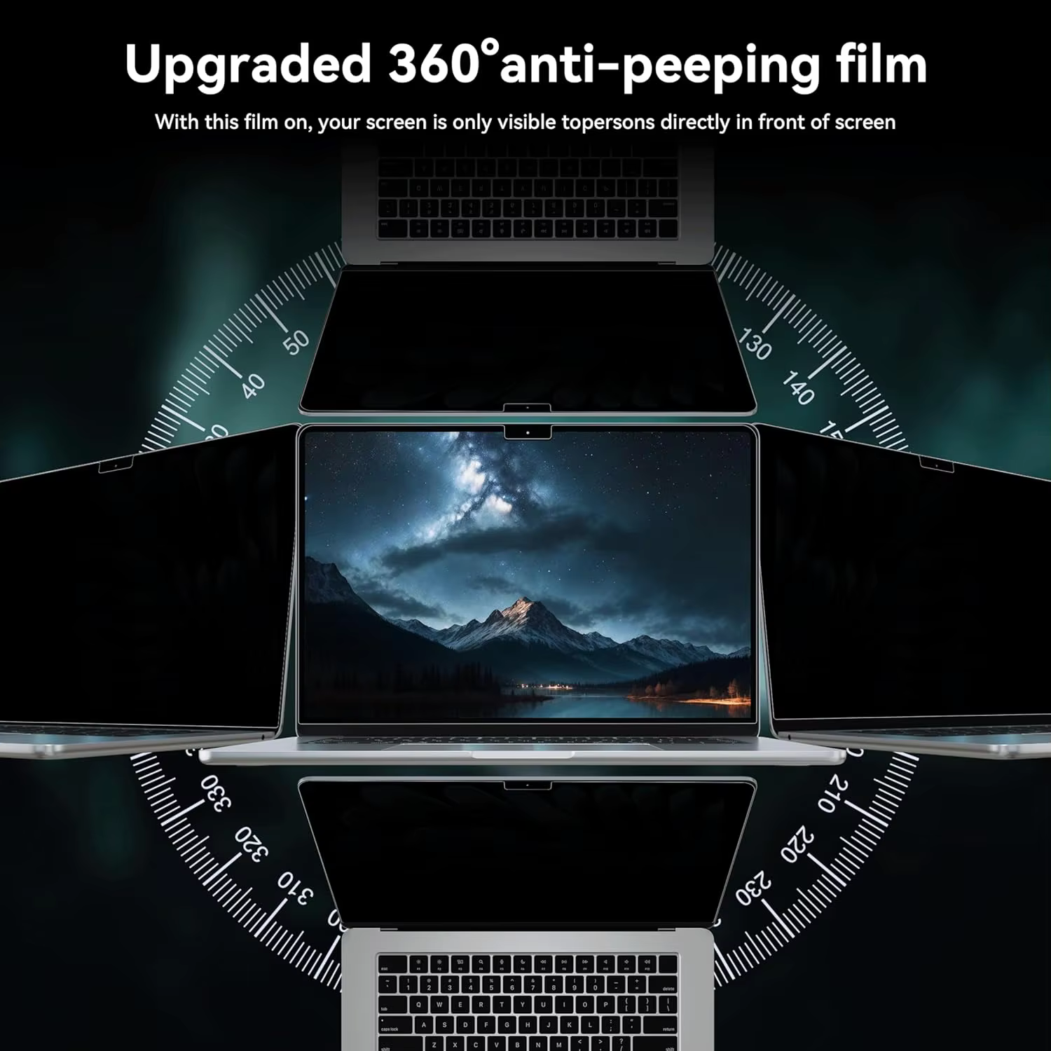 Protecteur d'écran pour moniteur Macbook, 13.6 pouces, M4, pour Macbook Pro 14 M5 2025, filtre de confidentialité pour ordinateur portable