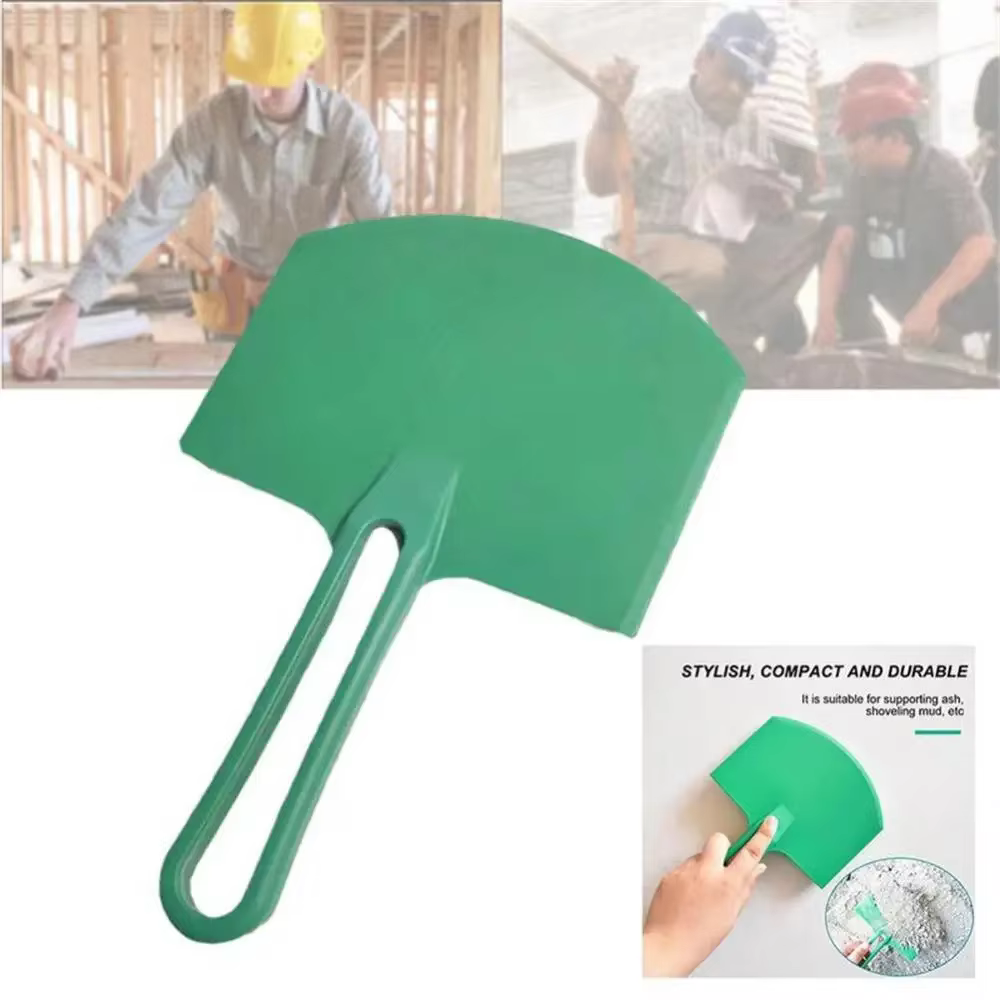 1/2 pièces seau incurvé pelle grattoir Spackle peinture mastic couteau cloisons sèches finition plâtre grattage décalcomanies Patch outils de Construction