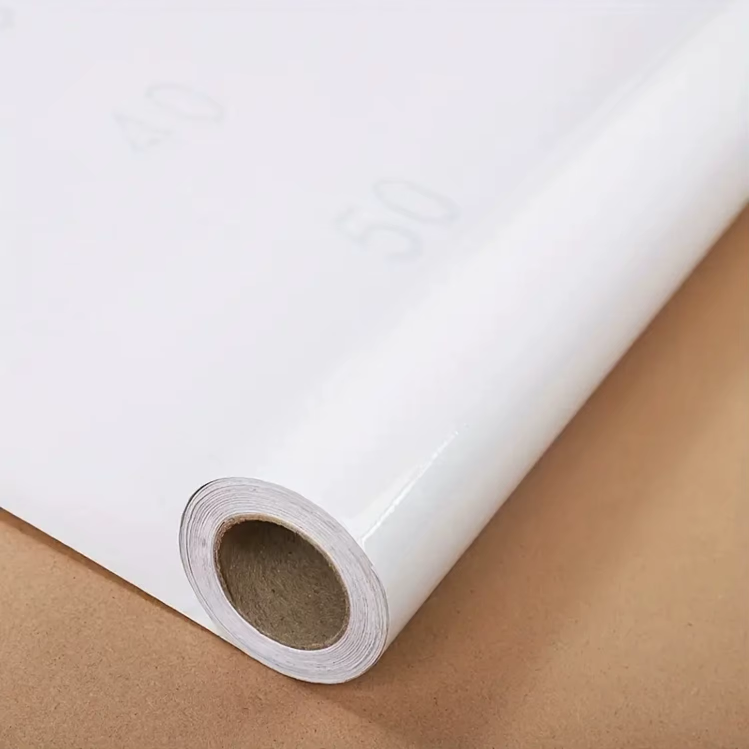 Papier peint classique en vinyle brillant pour rouleaux