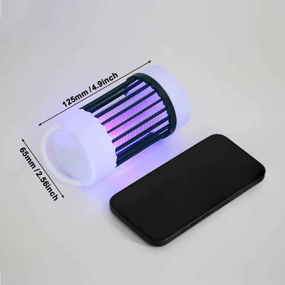 Lampe anti-moustiques à choc électrique, lumière UV USB, piège anti-moustiques pour chambre à coucher, Camping en plein air, tue les mites, les guêpes et les moucherons