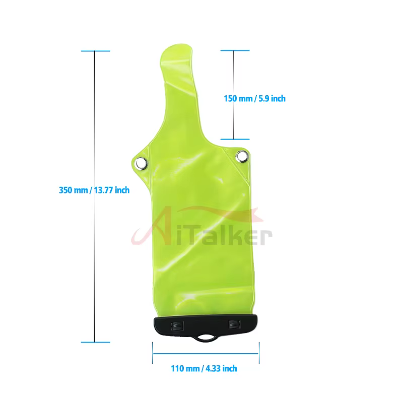 Baofeng talkie-walkie Quansheng sac sec extérieur Pack sac résistance à l'eau housse de Protection pour téléphone portable pochette étui étanche