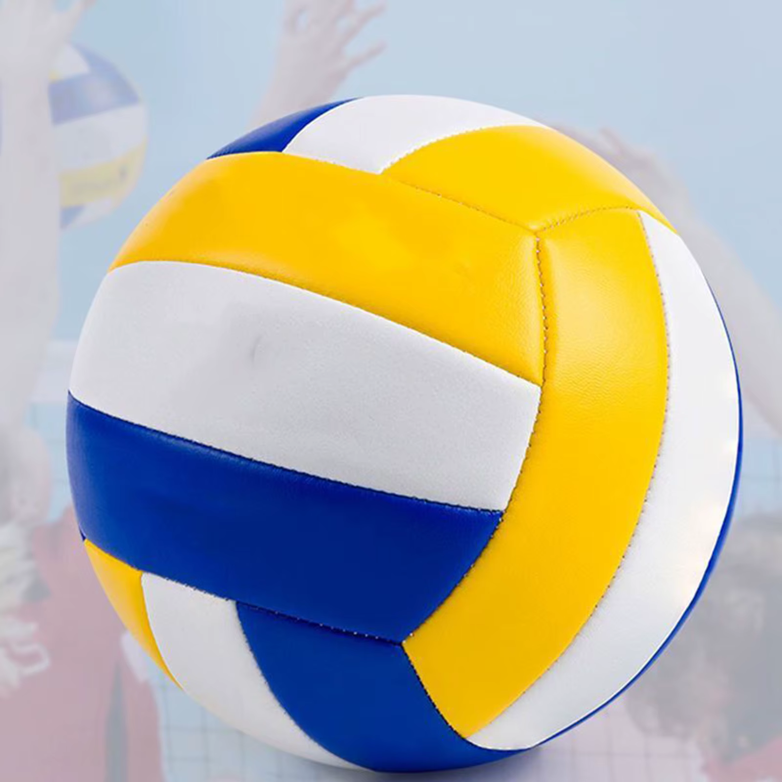 Ballon de volley-ball n ° 5 en PVC, compétition professionnelle, pour plage, sports d'extérieur et d'intérieur, entraînement IkSoft, léger et hermétique