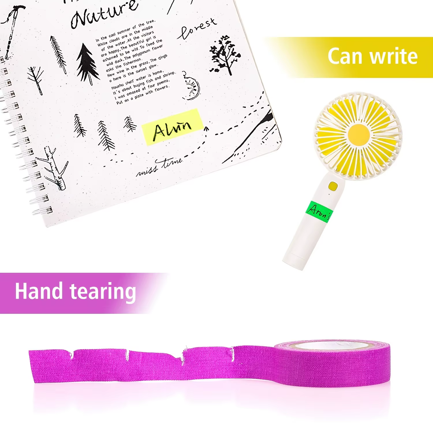 Autocollant auto-adhésif Fluorescent