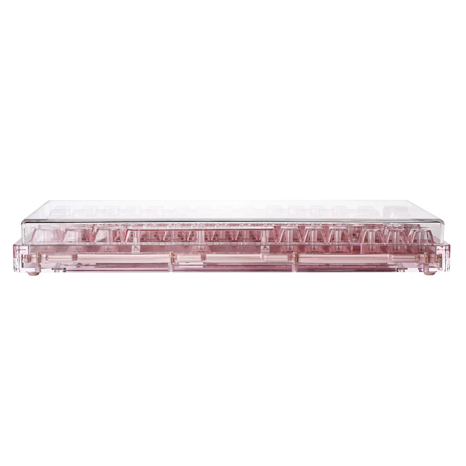 KiiBOOM-Juste de protection anti-poussière en acrylique transparent, pour disposition du clavier 75%, durabilité améliorée