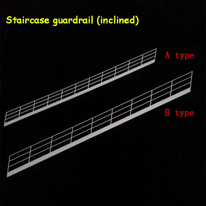 Simulation d'escalier Oblique/droit