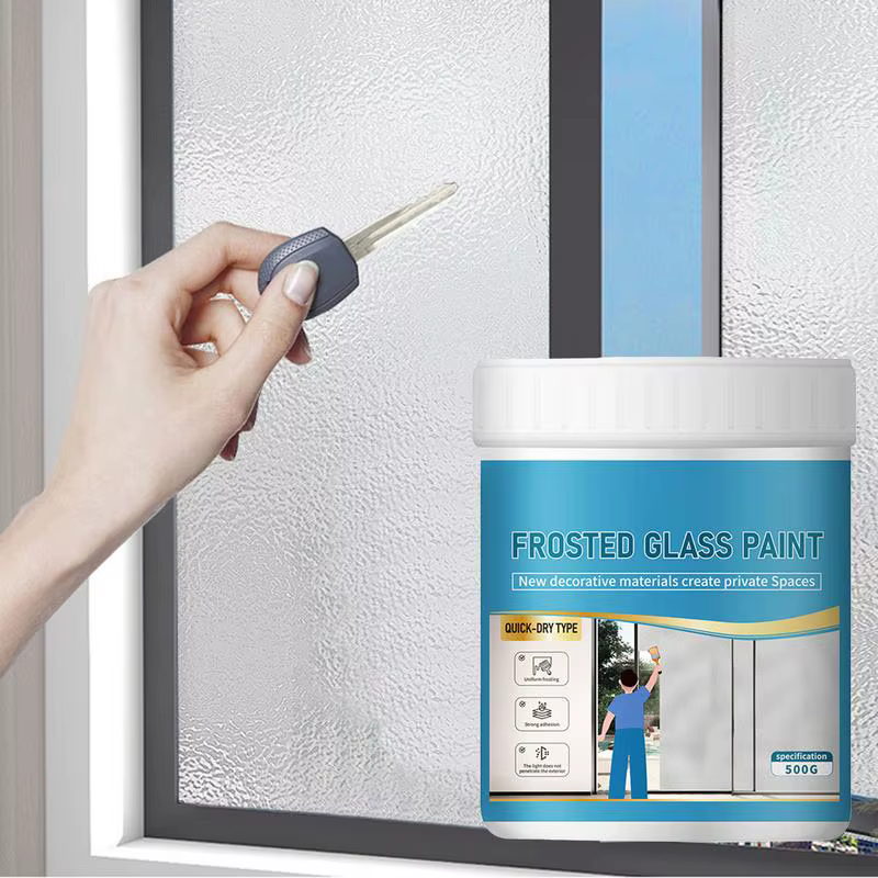 Peinture pour verre mat