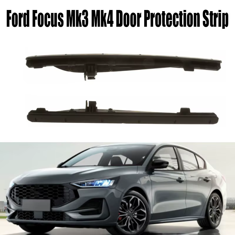 Bande de protection de porte gauche/droite pour Ford Focus Mk3 Mk4, protection de bord de porte avant, 2012-20, moulures de style