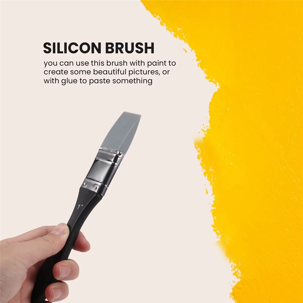 Pinceau façonnant couleur en Silicone de qualité
