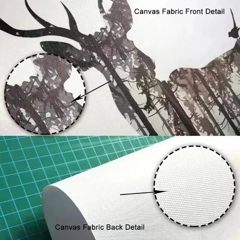Peinture Minimaliste Crème et Blanche